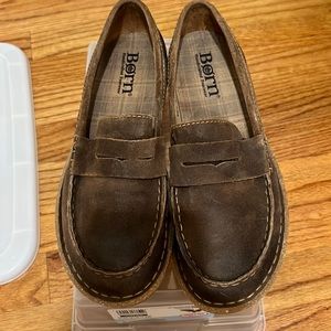 Born penny loafers